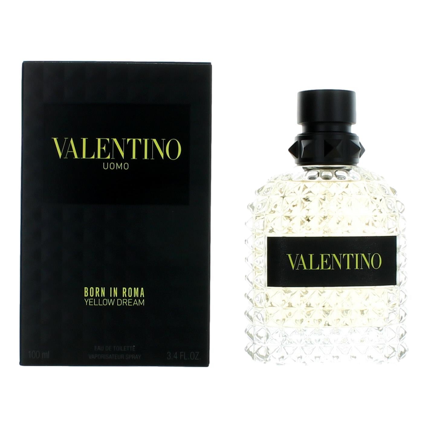 Bottle of Valentino Uomo Born In Roma Yellow Dream by Valentino, 3.4 oz Eau De Toilette Spray for Men